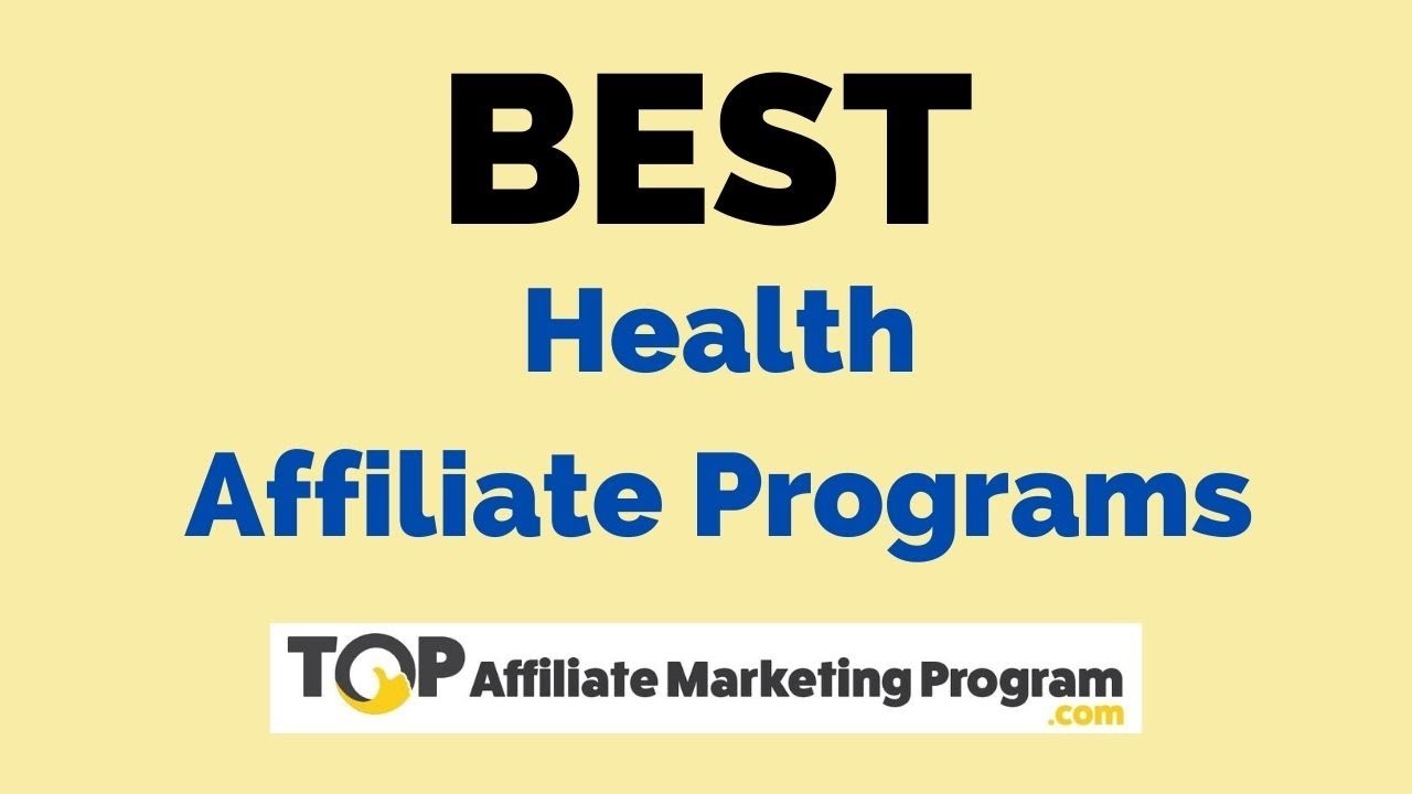 Health affiliate niches